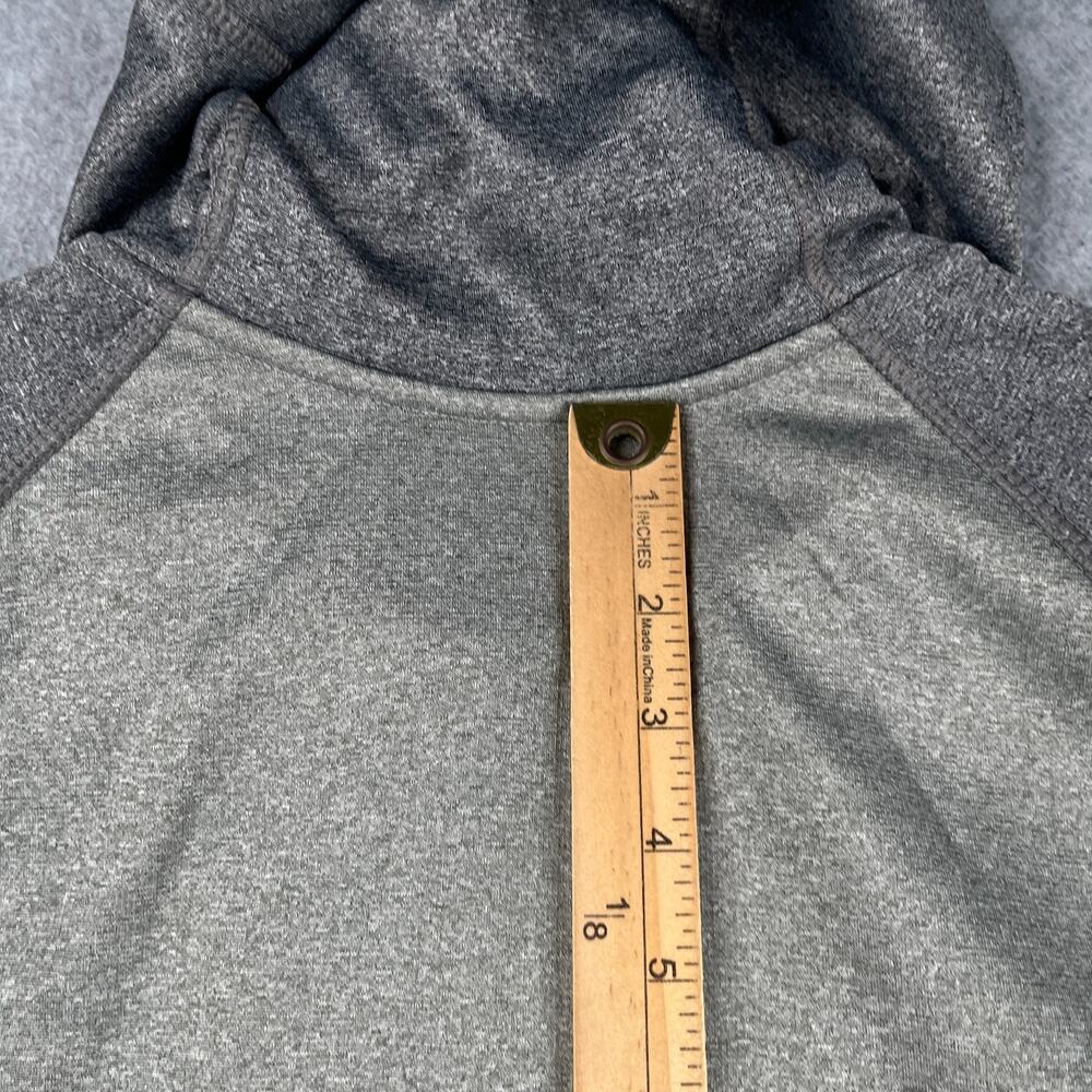Nike Therma Fit Hoodie Sweatshirt Graphic Print Womans Large Thumb Holes Pocket - Picture 11 of 15